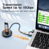 MAIWO M.2 NVMe SSD Docking Station, USB-C to USB-A PCIe SSD Dock Reader, USB3.2 GEN2x1 10Gbps Speed with UASP Trim, 4TB Capacity, Tool Free, Plug and Play view 3