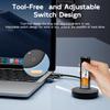 MAIWO M.2 NVMe SSD Docking Station, USB-C to USB-A PCIe SSD Dock Reader, USB3.2 GEN2x1 10Gbps Speed with UASP Trim, 4TB Capacity, Tool Free, Plug and Play view 4