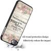AIRWEE Case for iPod Touch 5th/6th/7th Generation, Slim Fit Shockproof & Lightweight Durable Cover for Apple iPod Touch, Drop Protection Hard PC Shell for Women Girls Men, Bible Flower 4-13 view 4