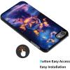 AIRWEE Case for iPod Touch 5th/6th/7th Generation, Slim Fit Shockproof & Lightweight Durable Cover for Apple iPod Touch, Drop Protection Hard PC Shell for Women Girls Men, Flash Butterfly view 3