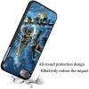 AIRWEE Case for iPod Touch 5th/6th/7th Generation, Slim Fit Shockproof & Lightweight Durable Cover for Apple iPod Touch, Drop Protection Hard PC Shell for Women Girls Men, Winter Snowman view 4