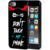 AIRWEE Case for iPod Touch 5th/6th/7th Generation, Slim Fit Shockproof & Lightweight Durable Cover for Apple iPod Touch, Drop Protection Hard PC Shell for Women Girls Men, Red Eyes view 1