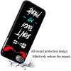 AIRWEE Case for iPod Touch 5th/6th/7th Generation, Slim Fit Shockproof & Lightweight Durable Cover for Apple iPod Touch, Drop Protection Hard PC Shell for Women Girls Men, Red Eyes view 4