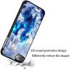 AIRWEE Case for iPod Touch 5th/6th/7th Generation, Slim Fit Shockproof & Lightweight Durable Cover for Apple iPod Touch, Drop Protection Hard PC Shell for Women Girls Men, Blue Cool Dragon view 4