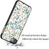 AIRWEE Case for iPod Touch 5th/6th/7th Generation, Slim Fit Shockproof & Lightweight Durable Cover for Apple iPod Touch, Drop Protection Hard PC Shell for Women Girls Men, Wildflowers view 4