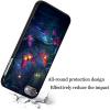 AIRWEE Case for iPod Touch 5th/6th/7th Generation, Slim Fit Shockproof & Lightweight Durable Cover for Apple iPod Touch, Drop Protection Hard PC Shell for Women Girls Men, Night Glow Butterfly view 4