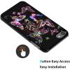 AIRWEE Case for iPod Touch 5th/6th/7th Generation, Slim Fit Shockproof & Lightweight Durable Cover for Apple iPod Touch, Drop Protection Hard PC Shell for Women Girls Men, Colorful Glowing Butterfly view 3