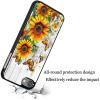 AIRWEE Case for iPod Touch 5th/6th/7th Generation, Slim Fit Shockproof & Lightweight Durable Cover for Apple iPod Touch, Drop Protection Hard PC Shell for Women Girls Men, Butterfly Sunflower view 4