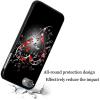 AIRWEE Case for iPod Touch 5th/6th/7th Generation, Slim Fit Shockproof & Lightweight Durable Cover for Apple iPod Touch, Drop Protection Hard PC Shell for Women Girls Men, Music Love Heart view 4