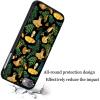 AIRWEE Case for iPod Touch 5th/6th/7th Generation, Slim Fit Shockproof & Lightweight Durable Cover for Apple iPod Touch, Drop Protection Hard PC Shell for Women Girls Men, Golden Mushroom view 4