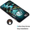 AIRWEE Case for iPod Touch 5th/6th/7th Generation, Slim Fit Shockproof & Lightweight Durable Cover for Apple iPod Touch, Drop Protection Hard PC Shell for Women Girls Men, Moon Forest view 3