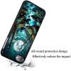 AIRWEE Case for iPod Touch 5th/6th/7th Generation, Slim Fit Shockproof & Lightweight Durable Cover for Apple iPod Touch, Drop Protection Hard PC Shell for Women Girls Men, Moon Forest view 4