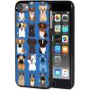 AIRWEE Case for iPod Touch 5th/6th/7th Generation, Slim Fit Shockproof & Lightweight Durable Cover for Apple iPod Touch, Drop Protection Hard PC Shell for Women Girls Men, Cute Puppy view 1