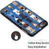AIRWEE Case for iPod Touch 5th/6th/7th Generation, Slim Fit Shockproof & Lightweight Durable Cover for Apple iPod Touch, Drop Protection Hard PC Shell for Women Girls Men, Cute Puppy view 3