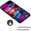 AIRWEE Case for iPod Touch 5th/6th/7th Generation, Slim Fit Shockproof & Lightweight Durable Cover for Apple iPod Touch, Drop Protection Hard PC Shell for Women Girls Men, Sunset Beach view 3