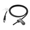 AConnect M8 8 Pin Female A-Code to Open End Power I/O Cable Drag-Chain Shielded for Baumer CX Series VCXG VCXU VCX.XC Camera Industrial Automation Sensor Systems 5M/16.4ft view 2