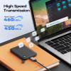 ORICO 512GB External Solid State Drive, Portable SSD up to 460MB/s, USB A and C SSD External Hard Drive USB3.2 External Storage for iPhone 17/16/15/Android/Windows/Tablet/Mac, B5PLUS-VB view 2