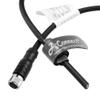 AConnect M8 8 Pin Female A-Code to Open End Power I/O Cable Drag-Chain Shielded for Baumer CX Series VCXG VCXU VCX.XC Camera Industrial Automation Sensor Systems 26.2ft/8m view 3