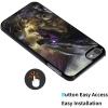 AIRWEE Case for iPod Touch 5th/6th/7th Generation, Slim Fit Shockproof & Lightweight Durable Cover for Apple iPod Touch, Drop Protection Hard PC Shell for Women Girls Men, Black Dragon Skull view 3