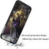 AIRWEE Case for iPod Touch 5th/6th/7th Generation, Slim Fit Shockproof & Lightweight Durable Cover for Apple iPod Touch, Drop Protection Hard PC Shell for Women Girls Men, Black Dragon Skull view 4