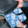 Cute Hibiscus Flower Print Laptop Bag Tablet Protective Sleeve Waterproof Computer Bags for Carrying 10inch view 2