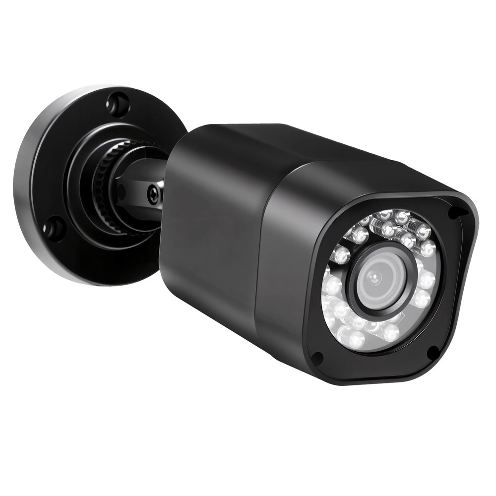 Aiwixen 1080P HD Security Camera, Add-on or Replacement Bullet 4-in-1 Wired Cam, AHD/TVI/CVI/CVBS Analog, IP68 Weatherproof CCTV Camera for Surveillance DVR, 80ft IR Night Vision, Outdoor Indoor