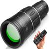 16x52 High Power Monocular Telescope, Black, BAK4 Prism with FMC Lens, Wide Field of View, for Gifts, Outdoor Viewing,Bird Watching,Hiking,Concert,Travelling view 1