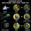 16x52 High Power Monocular Telescope, Black, BAK4 Prism with FMC Lens, Wide Field of View, for Gifts, Outdoor Viewing,Bird Watching,Hiking,Concert,Travelling view 3
