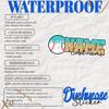 Custom Sport Ice Cream Drip Name Sticker Personalized Text Sprinkle Baseball Softball Soccer Waterproof Die Cut Vinyl & Transparent DTF Decal for Water Bottle Laptop Car Helmet Gifts for Men Women view 4