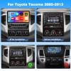 10'' Car Stereo Radio for Toyota Tacoma 2005 2006 2007 2008 2009 2010 2011 2012 2013 2014 2015 with Wireless CarPlay Android Auto, Touch Screen GPS WiFi Bluetooth FM/RDS SWC AHD Backup Camera view 2