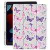 CozyNestCY Colorful Butterfly Case for 10.9 Inch Ipad 10Th Beautyful Floral Cover for Ipad Cute Chic Girl Shell with Clear Transparent Back Auto Sleep/Wake Shockproof with Pencil Holder(Girls Women) view 1