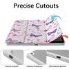 CozyNestCY Colorful Butterfly Case for 10.9 Inch Ipad 10Th Beautyful Floral Cover for Ipad Cute Chic Girl Shell with Clear Transparent Back Auto Sleep/Wake Shockproof with Pencil Holder(Girls Women) view 2