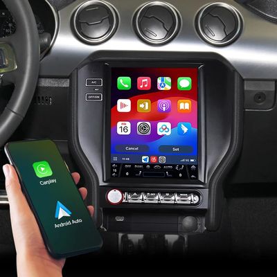 10.4Inch Carplay Screen for Ford Mustang 2015-2021 Years System, Android Auto Car Stereo Multimedia Car Radio Receiver, 1024 * 768 PX HD (8+128GB)