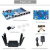 Banana Pi BPI-R4 Lite WiFi 7 Router Dev Board Kit OpenWRT - MediaTek MT7987A SoC - 2GB DDR4 RAM 8GB eMMC, 1x 2.5G SFP RJ45 WAN, 4X GbE Gigabit Ethernet for NAS Smart Home Gateway (2GB, Bundle3) view 2