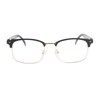 ASHATA AI Smart Glasses, 5.3 Translation Glasses with Real Time, APP Synchronised Bilingual Display, for Business Travel Meeting Outdoor Activities (Gold)
