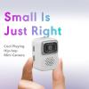 Yoidesu Mini Digital Camera Keychain, 0.96 Inch Display 2MP 480P Keychain Photo Video Camera with 150 Mins Record, Ultra - Portable Tiny Camcorder for Travel Study (White) view 4
