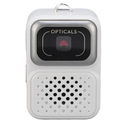ASHATA Mini Keychain Camera, 1080P HD Video 2MP Photo Portable Mini Digital Camera with 32GB Storage Card, for Android Phone OTG Transfer (White)