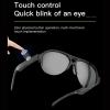 ASHATA AI Smart Glasses, 5.4 Translation Glasses with 144 Languages, Touch Control Sound Assistant, HD Mic Speakers, for Men Women Travel Business view 4