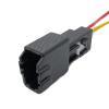 VSVAKHXC 4 Pin 0.6mm Auto Ventilation Motor Electrical Cable Connectors Plug Wire Harness 6098-7779 6098-8435(4Pin Male,1Pc) view 1