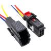 VSVAKHXC 4 Pin 0.6mm Auto Ventilation Motor Electrical Cable Connectors Plug Wire Harness 6098-7779 6098-8435(4Pin Male,1Pc) view 2