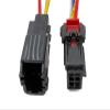 VSVAKHXC 4 Pin 0.6mm Auto Ventilation Motor Electrical Cable Connectors Plug Wire Harness 6098-7779 6098-8435(4Pin Male,1Pc) view 4