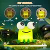 FAMIDUO Cute Frog Night Light, LED Silicone Squishy Novelty Animal Lamp,3 Levels Dimmable/Timer Nursery Nightlight for Kids, Rechargeable Touch Bedside Lamp, Bedroom/Dorm Decor, Baby Boys Girls Gifts view 2