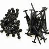 180PCS Nylon General Purpose Zip Tie Buckles with Pin and Button Design Locking Tie Mounts Heavy Duty Self Locking Zip Tie Mounts Multi Purpose Plastic Tie Tools for Automotive Daily Use view 1