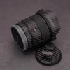 Camera Skin Wrap Lens Skins Protector Anti-Scratch Coat Wrap Cover Sticker for Sony E 11mm F1.8 G(Carbon Fiber Black) view 4