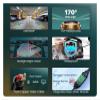 170 HD 1080P Car Rear View Camera Compatible with Kia K3 K3S Cerato Forte cerato 5 Classic/Hyundai Elantra Avante Night Vision AHD(CVBS-AHD720P) view 3