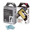 Fujifilm Instax Mini Film Combo  Contact Sheet (10 Shots) + Monochrome (10 Shots) + BluebirdSales Microfiber Cleaning Cloth  Instant Film for Instax Mini Cameras view 1