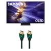 Samsung QN48S90FAEXZA 48 Inch 4K OLED Smart TV with an AudioQuest Forest 1.5M 48G 8K-10K HDMI Digital Cable (2025) view 1