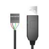 6Pin FT232RL FT232 Module for Arduino USB to TTL UART Serial Wire Adapter RS232 Download Cable LED Indicator view 2