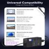 127W Microsoft Surface Book 3 Laptop Charger for 102W Surface Book 2, Book1, Surface Laptop Studio 2,1,i5,i7, Windows Surface Pro/Laptop/Go/Tablet, 15V8A AC Power Adapter, High Speed Cable 10FT, LED view 4