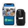 Arlo Essential Indoor Pan Tilt Security Camera 2K (2025 Release) + 6 Months of Secure Plus Plan - Wired Plug-in Power, Person Recognition, Animal Detection, Auto Motion Tracking, 1 Cam, Black view 1